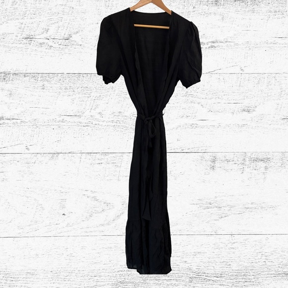 Cupshe Black Swim Coverup - Picture 1 of 4